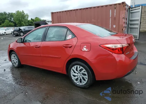 2017 Toyota Corolla L из США, поврежденный, VIN 2T1BURHE3HC793877